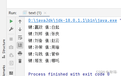 java Map集合获取方法