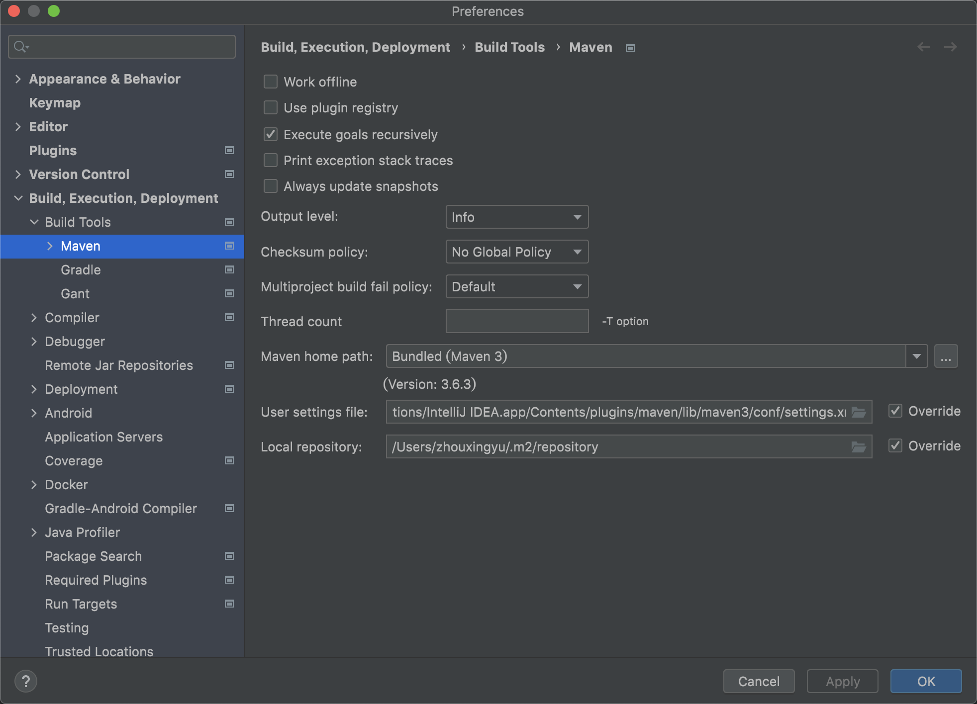 Mac Idea Setting | 如何在 IntelliJ IDEA 中配置 好Maven 中的 settings – NOSXAT