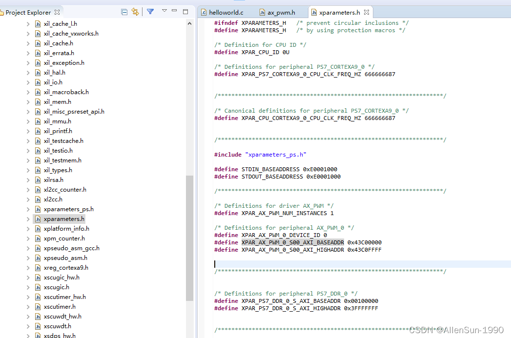 ZYNQ7020：PS控制PL动态调整PWM占空比_ps端控制pl端寄存器寄存器CSDN博客