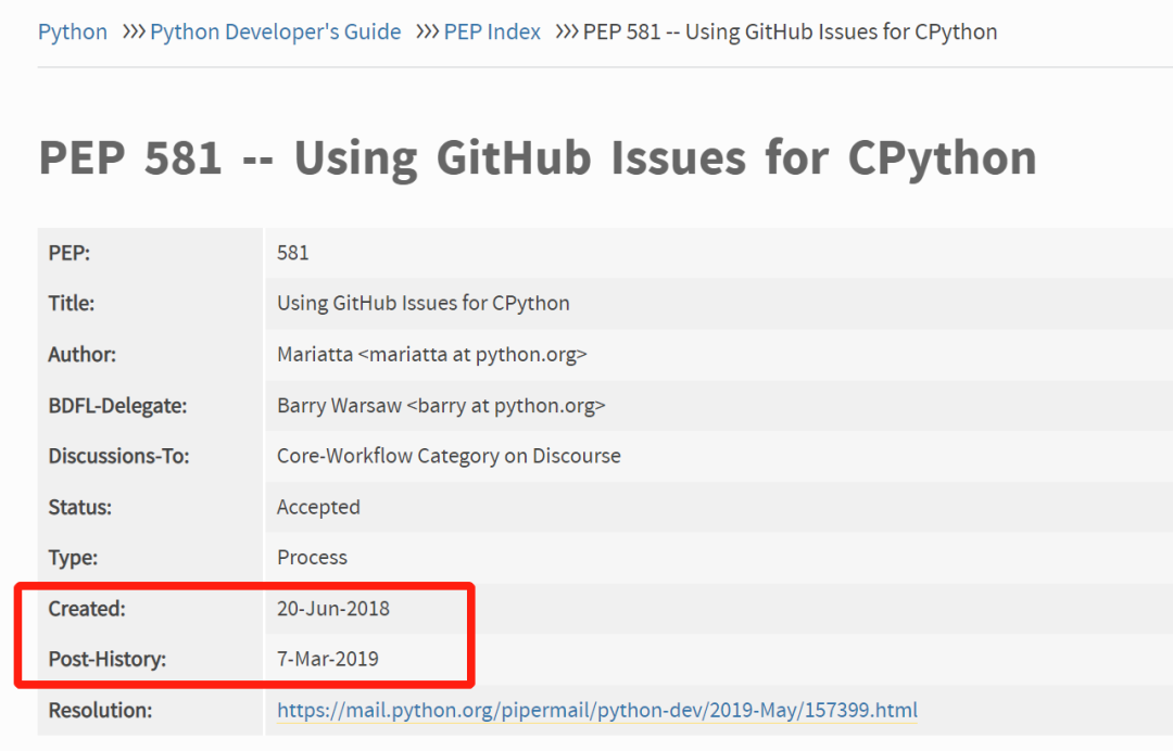 弃用官方网站，Python 将所有 Bug 迁移到 GitHub 中