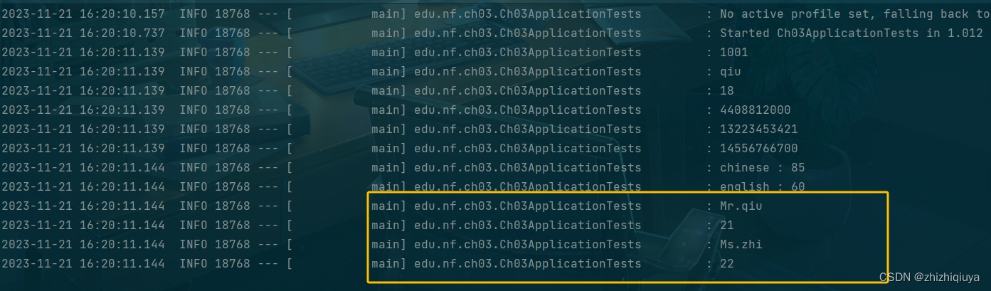 SpringBoot:ch03 yml 数据绑定示例