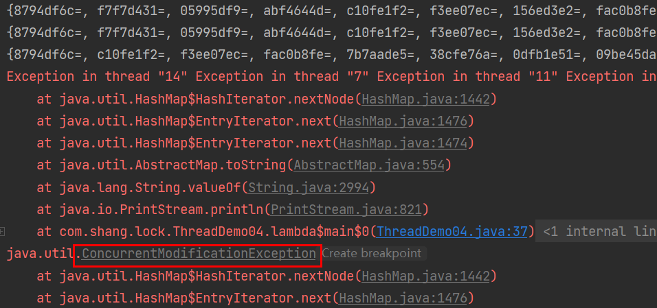 JUC学习（六）：HashMap和HashSet的线程不安全问题分析和解决方案（写时复制技术、ConcurrentHashMap）