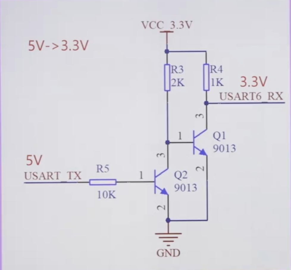 5v转3.3v电路