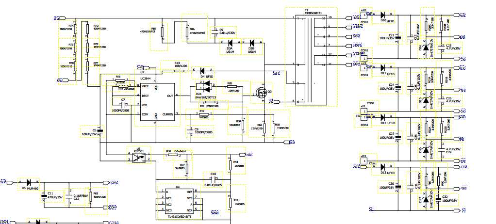 汇川MD380变频器系列，各种型号，原理图，pcb，BOM等