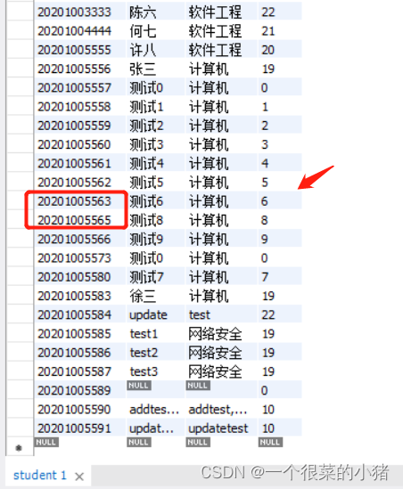 SpringBoot+Mybatis+CRUD项目