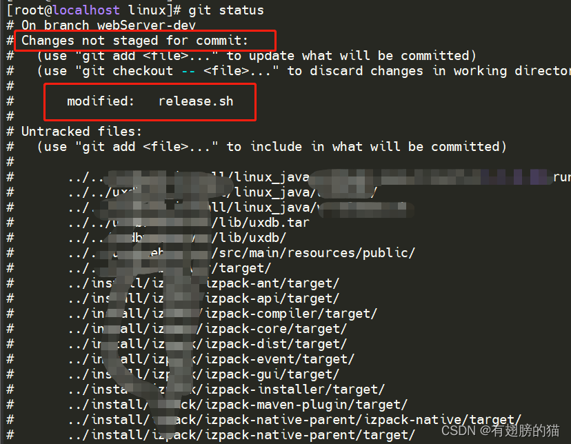 Changes Not Staged For Commit 解决办法_有翅膀的猫的博客-Csdn博客