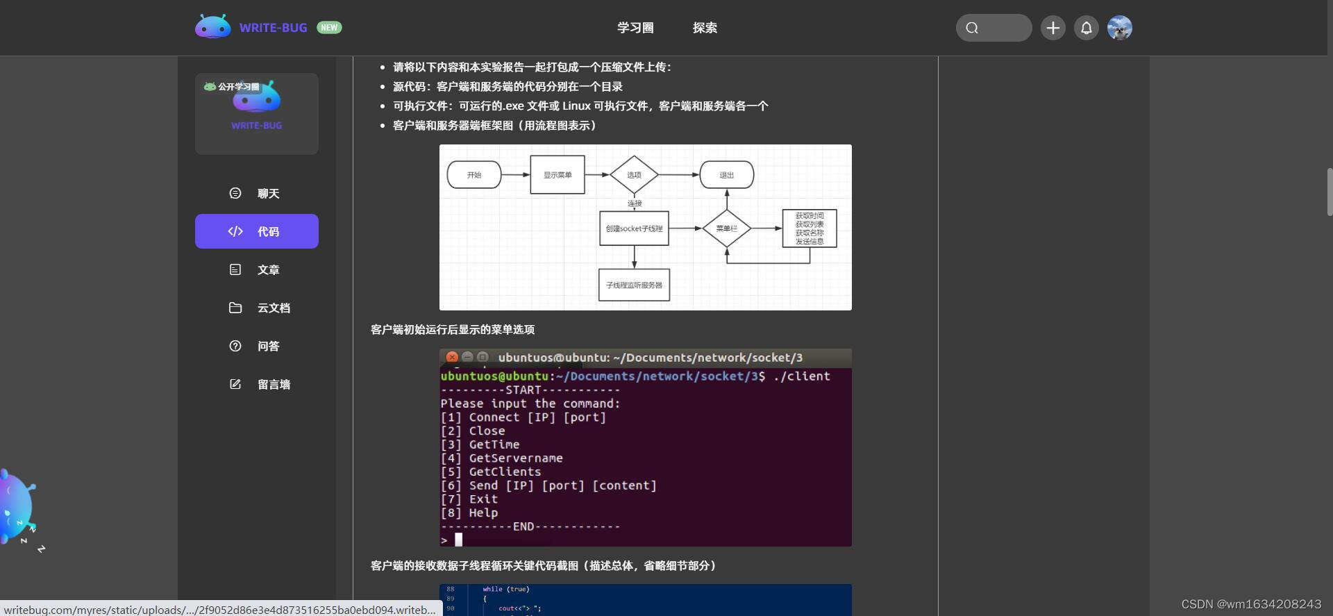 基于 Socket 接口实现自定义协议通信