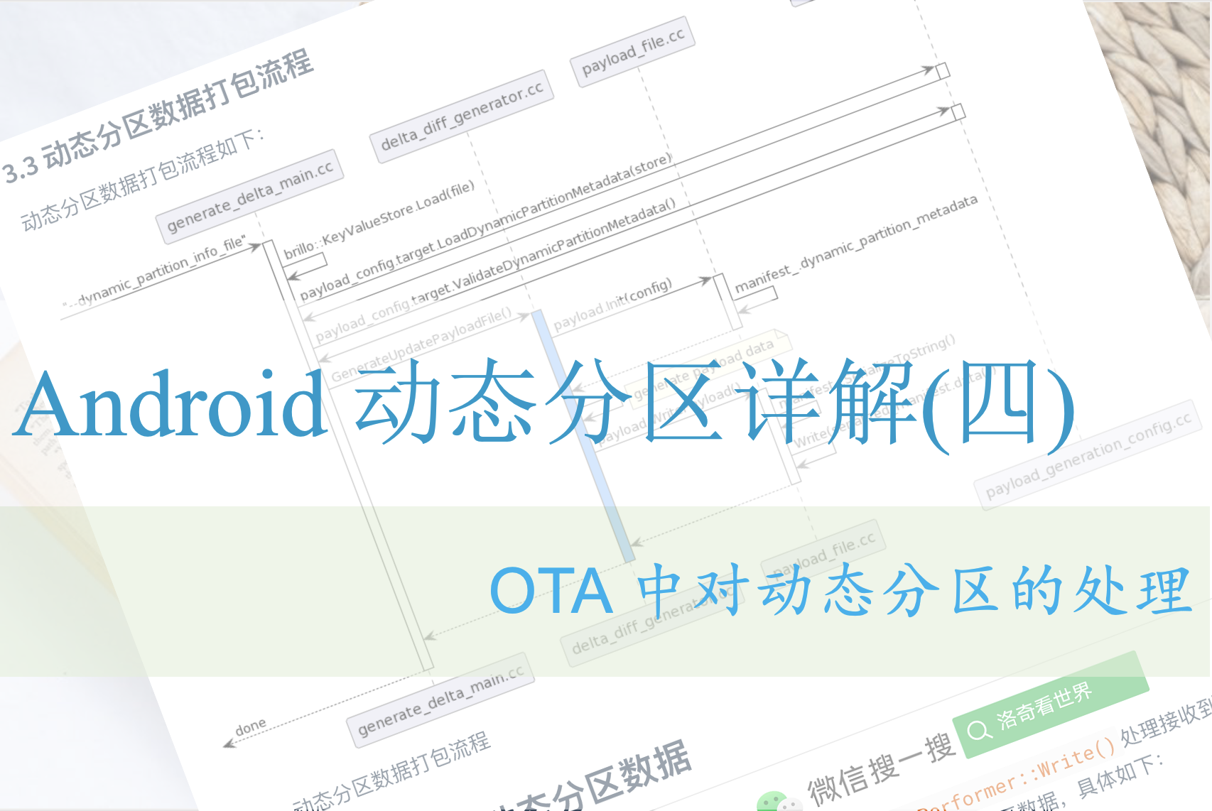 Android 动态分区详解(四) OTA 中对动态分区的处理_android ota 更换logo分区-CSDN博客