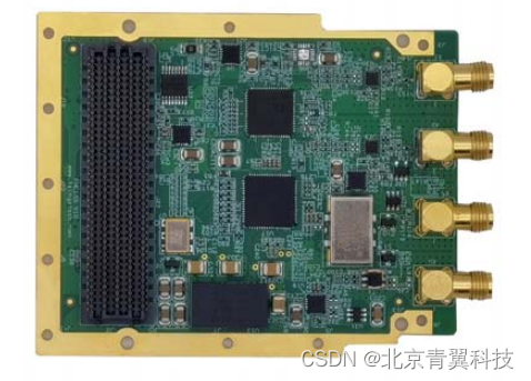 2 路 500MSPS/1GSPS/1.25GSPS 14 位直流耦合 AD 采集 FMC 子卡模块