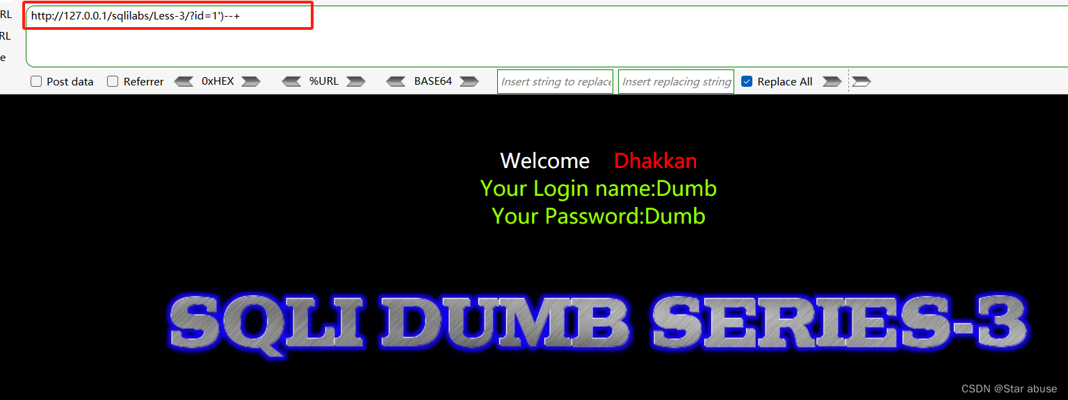 sqli-labs(Less-3)