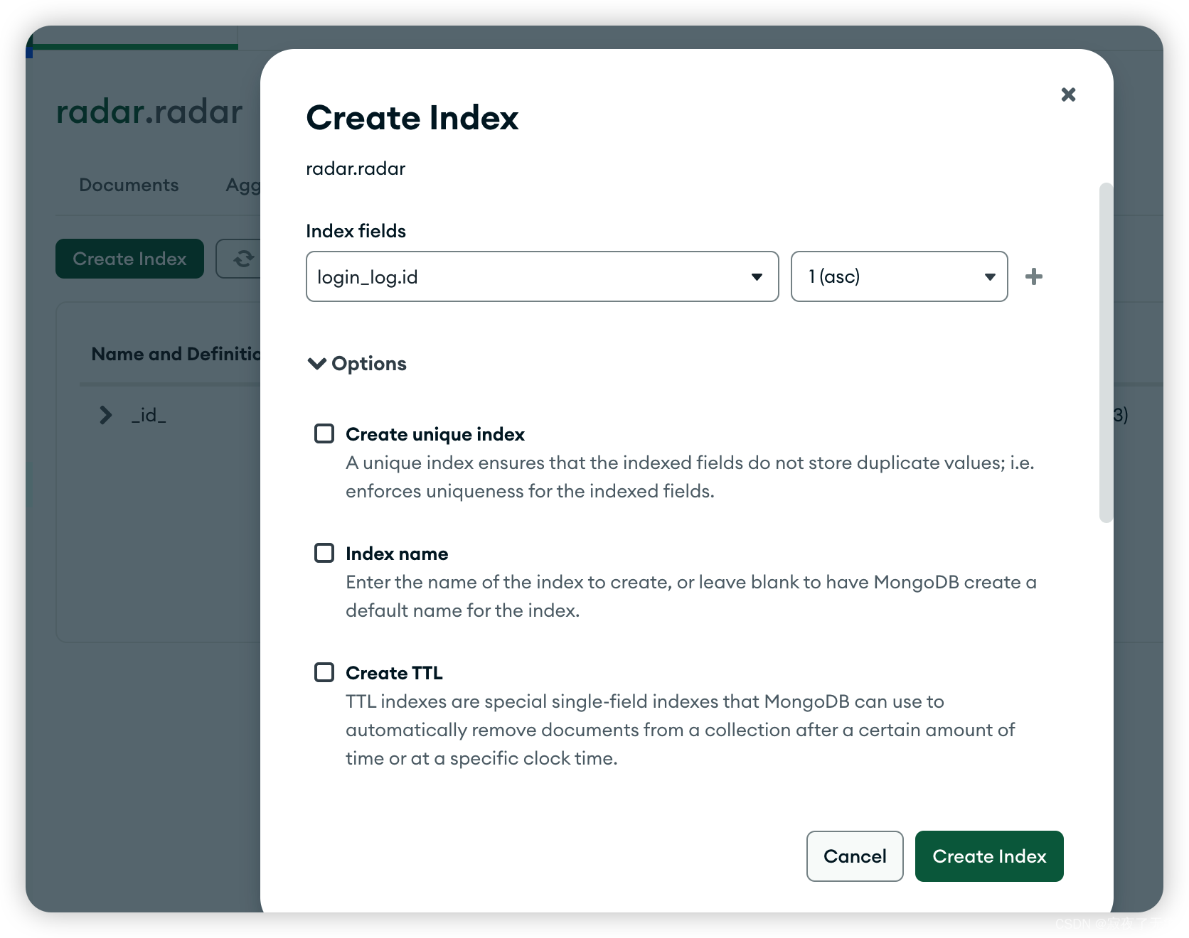 mac上mongodb 以及可视化工具 下载以及安装