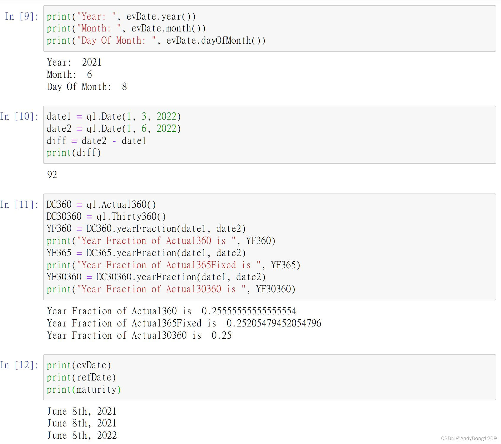 使用Python的QuantLib库，进行期权的定价与希腊字母的计算(2)_quantlib 香草期权CSDN博客