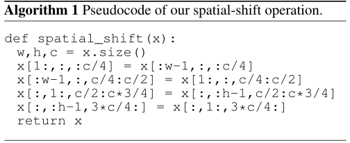 S2-MLP: Spatial-Shift MLP Architecture for Vision-CSDN博客