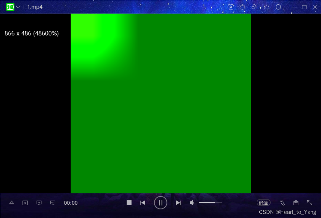 MP4视频播放时绿屏|屏幕变成绿色| AVC编码完美解决方案