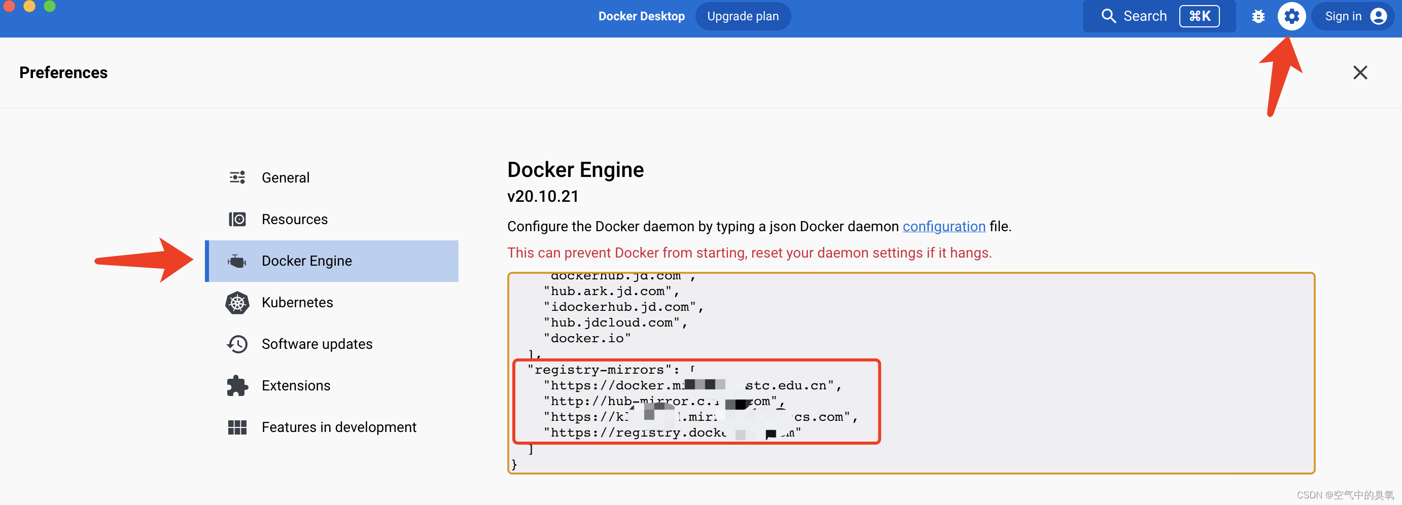 解决修改docker源无用的问题