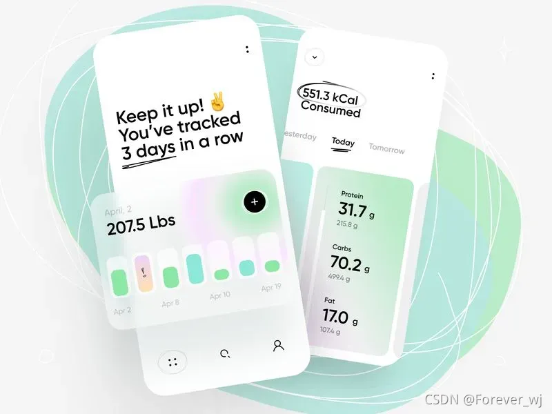 Calorie Counter App by Gregory Riaguzov