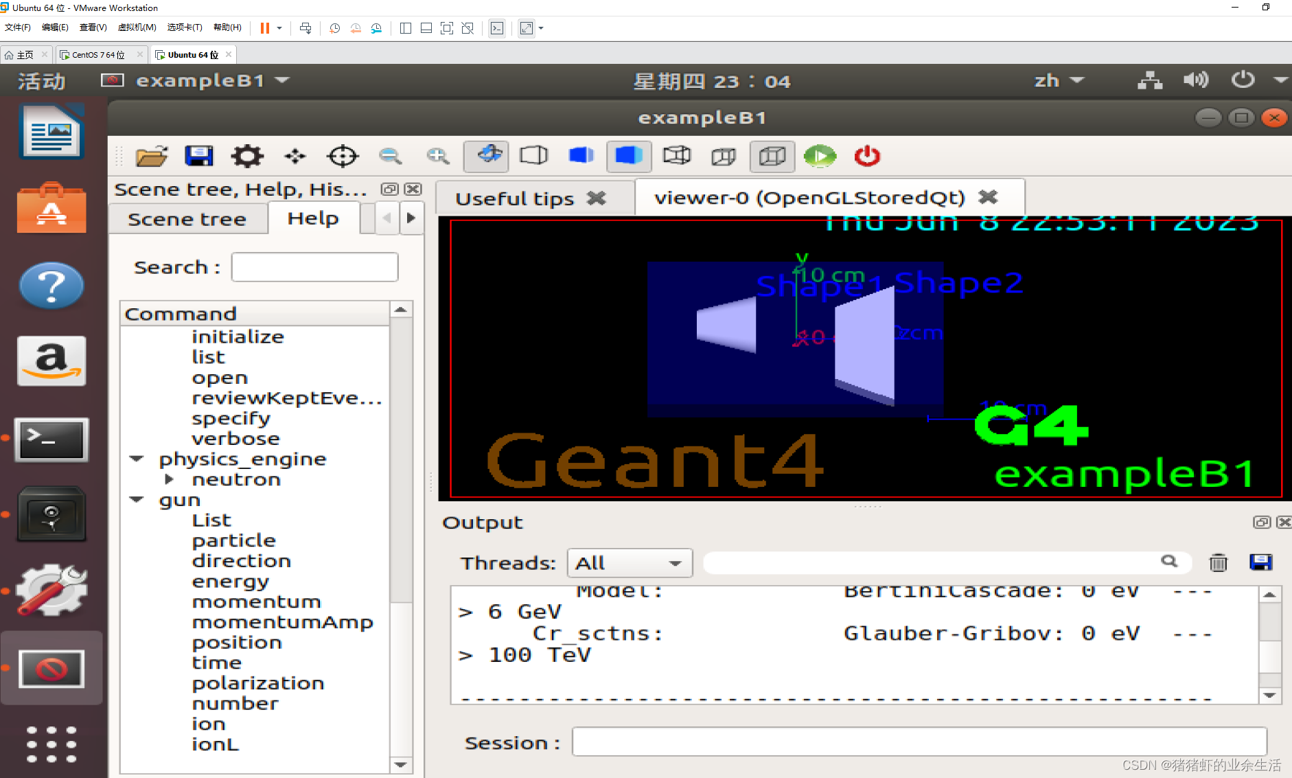 Geant4安装记录,15.5.0VMware + 11.0.0G4 + 18..04.1 ubuntu