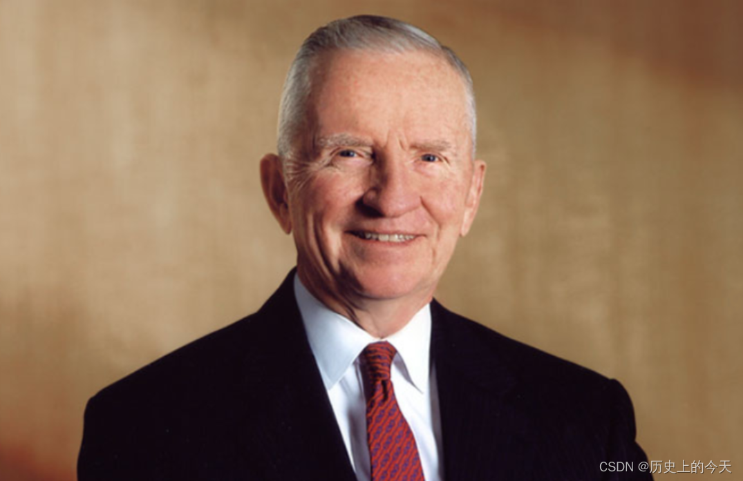 图源:维基百科亨利·罗斯·佩罗(henry ross perot)是美国的商业巨头