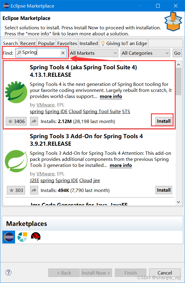 【Spring实战(第5版)阅读笔记】:Eclipse创建SpringBoot(Maven)项目_shenjie_xsj的博客-CSDN博客