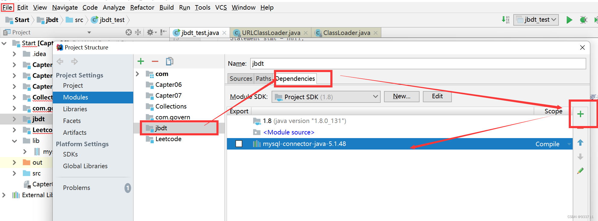 JDBC mysqlconnector jar包的加载_mysqlconnectorjava.jarCSDN博客