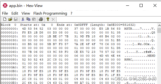 Hexview 使用Hex view编写脚本生成特定格式刷写文件_hexview-CSDN博客