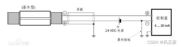 Two-wire circuit diagram