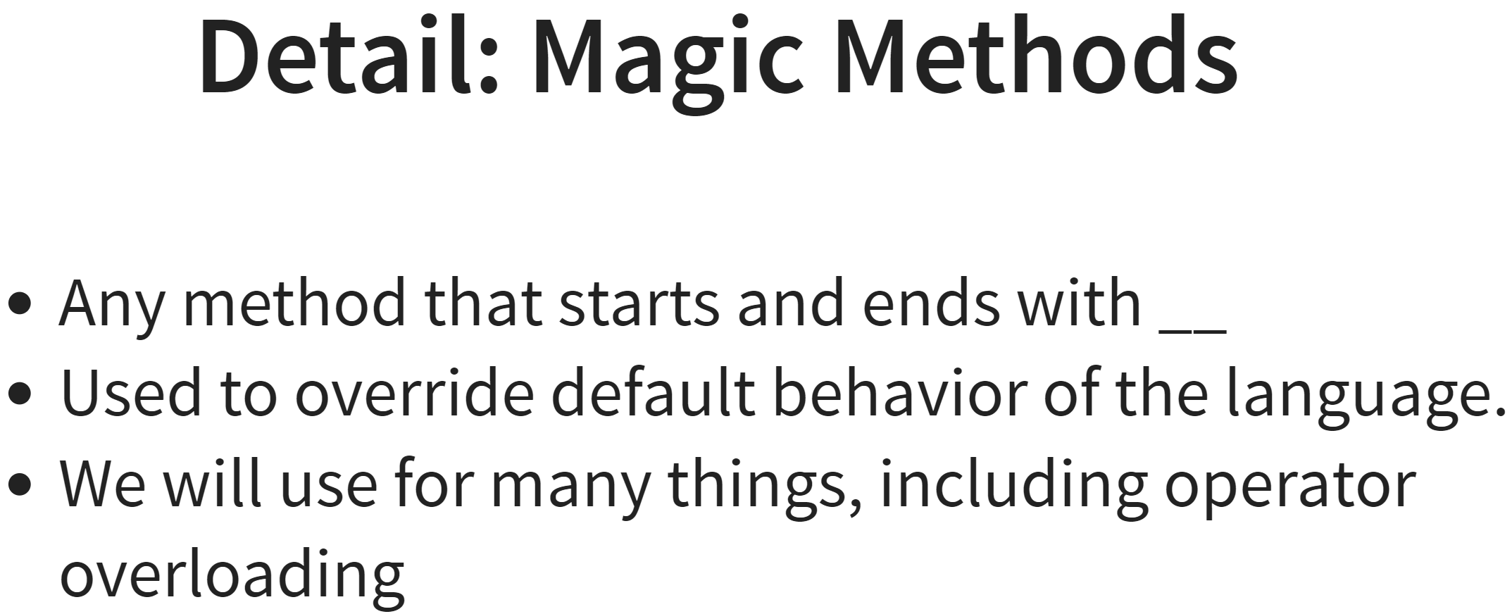 Python的魔法函数（magic methods）或者特殊方法（Dunder methods）_python魔法函数-CSDN博客