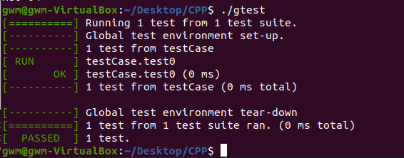 【单元测试】C++单元测试框架Google Test入门之一：初识Gtest_c++ Gtest-CSDN博客