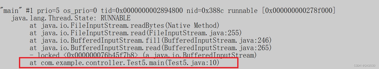 jstack java堆栈跟踪工具