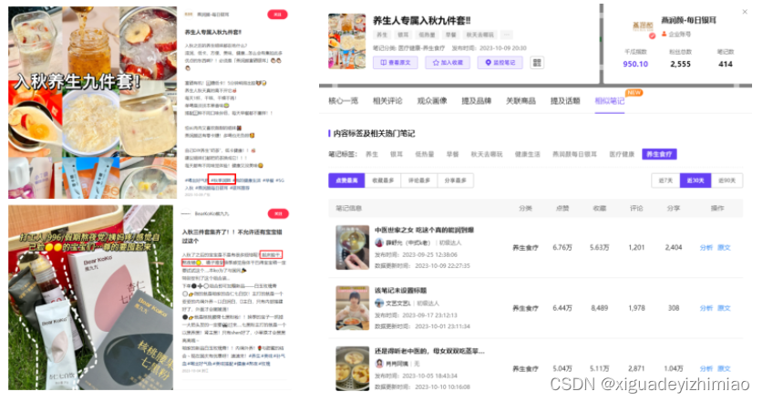 曝光量近400万，小红书入秋玩出九件套，数据解析如何运用仪式感？