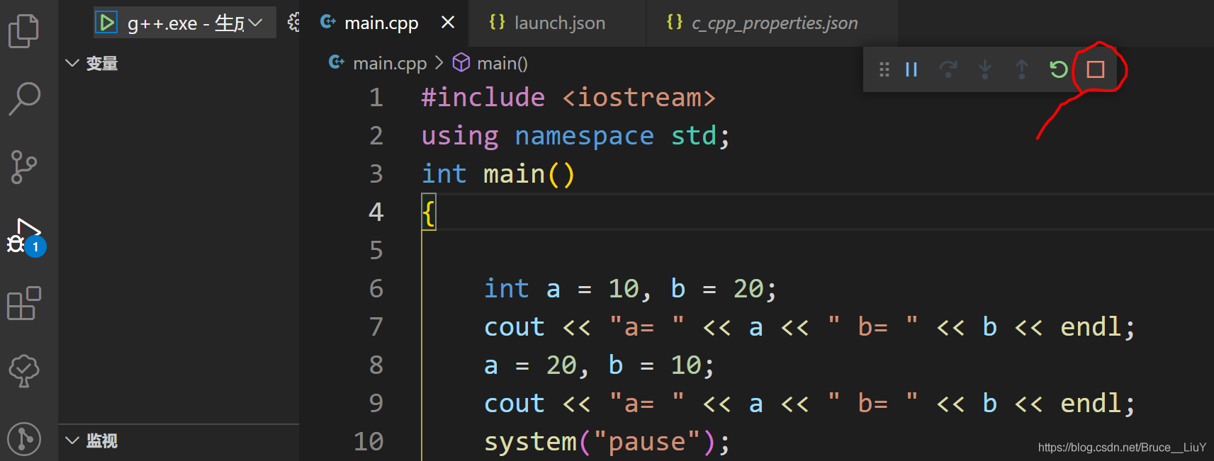 VSCode编译调试单个C++程序---配置JSON文件方式_vscode c++ json-CSDN博客