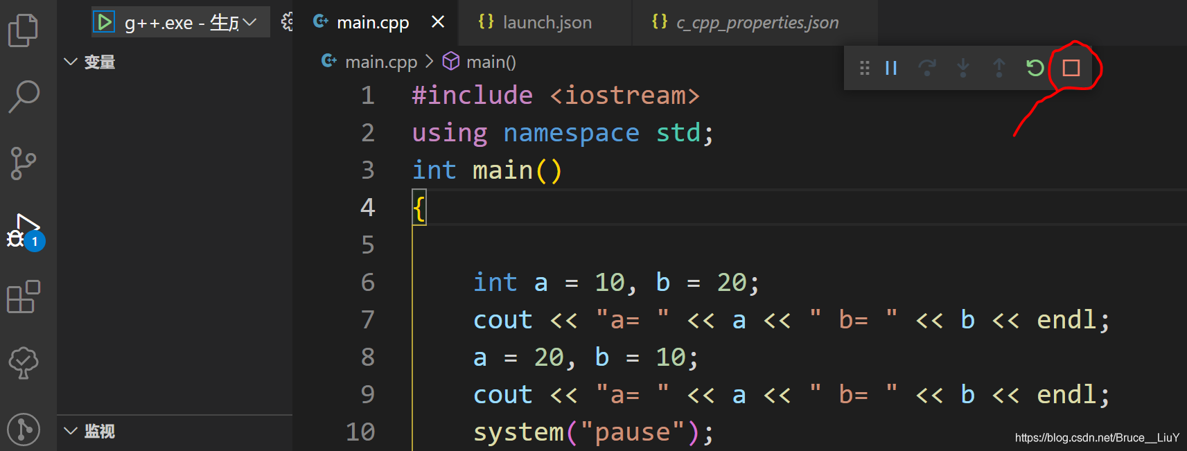 VSCode编译调试单个C++程序---配置JSON文件方式_vscode c++ json-CSDN博客