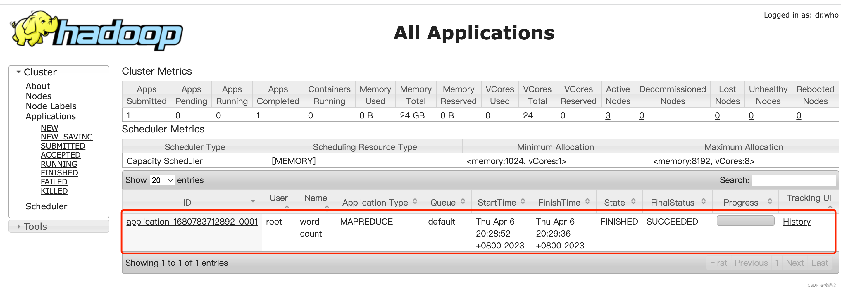 【Docker】Docker安装Hadoop分布式集群