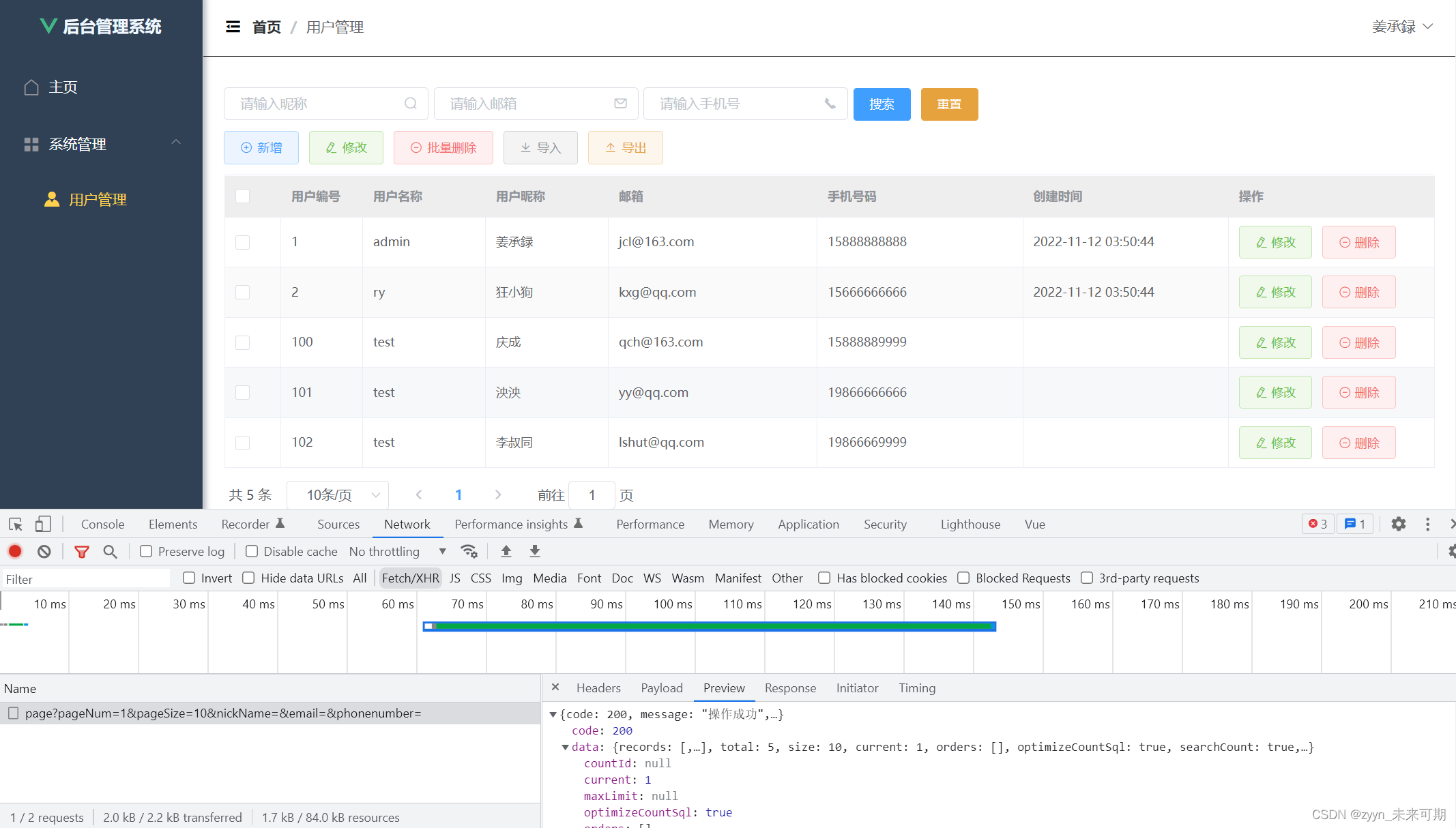 SpringBoot 集成JWT实现登录认证