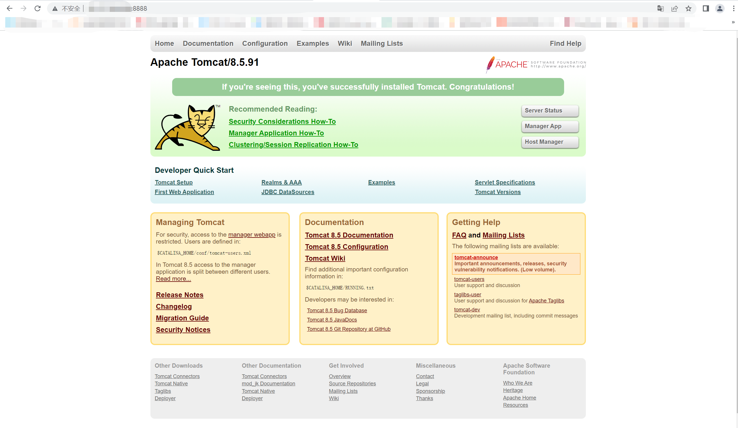 Linux系统部署Tomcat详细教程（图文讲解）