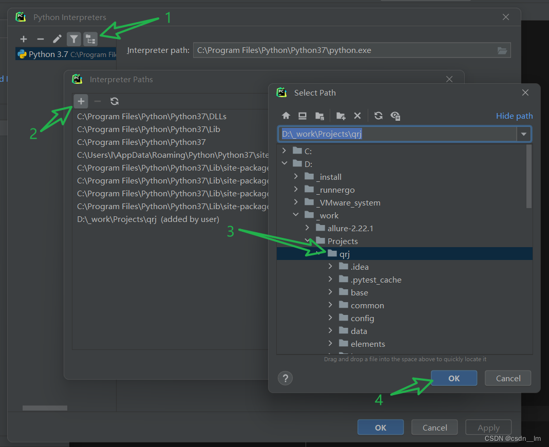 pycharm导入包提示：ModuleNotFoundError: No module named ‘xxx‘