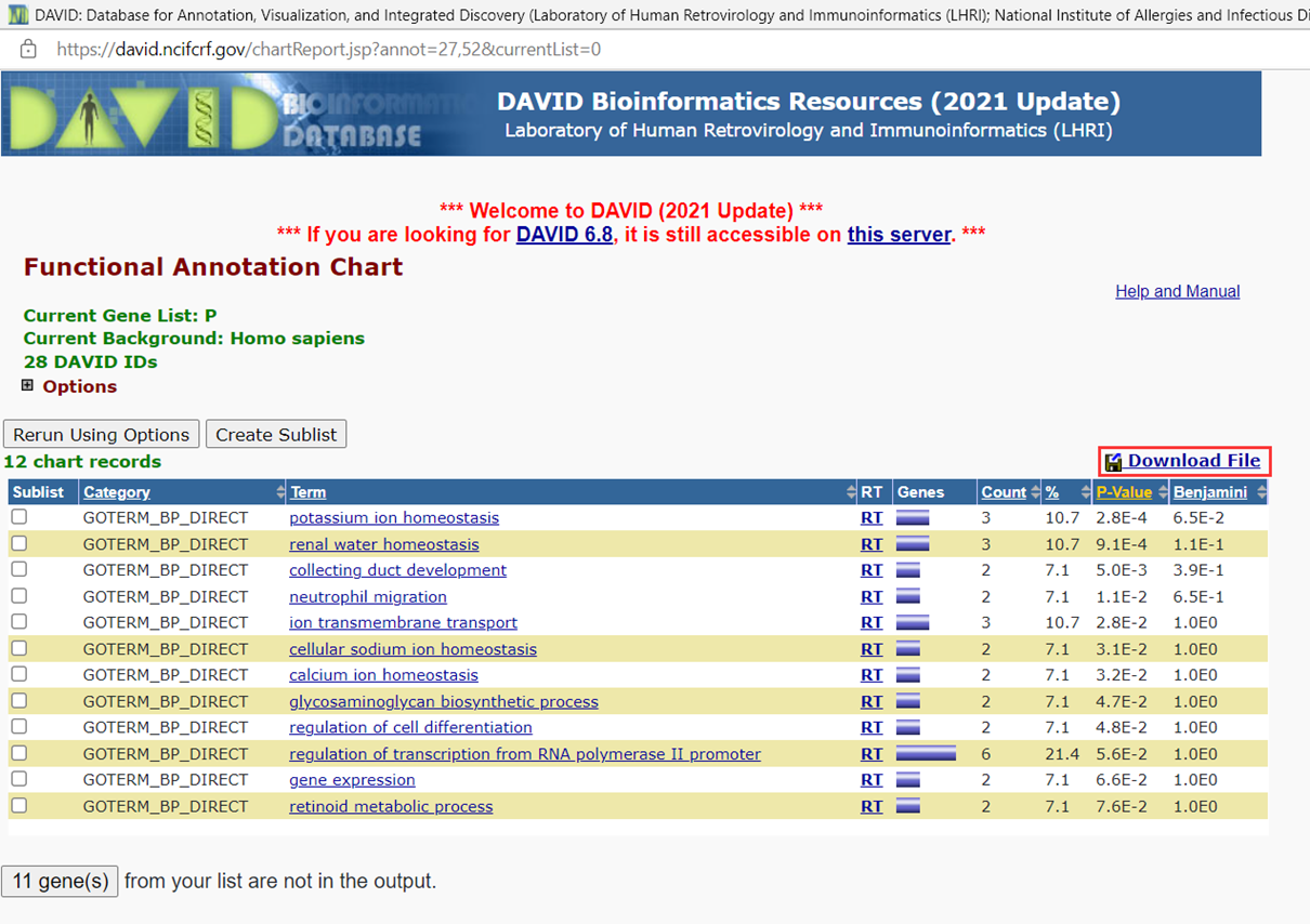 DAVID网站基因富集操作指南-CSDN博客