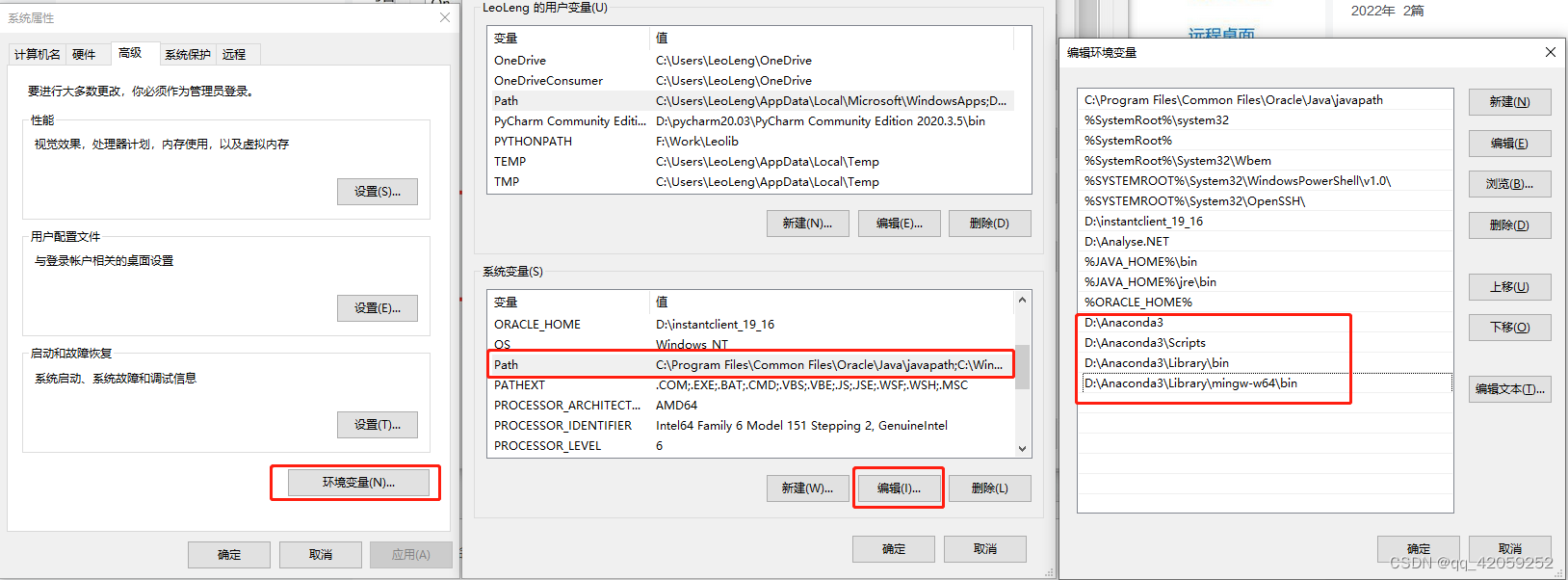 Unable to create process using ‘D:\Anaconda3\python.exe D:\Anaconda3\Scripts\conda-script.py shell.c