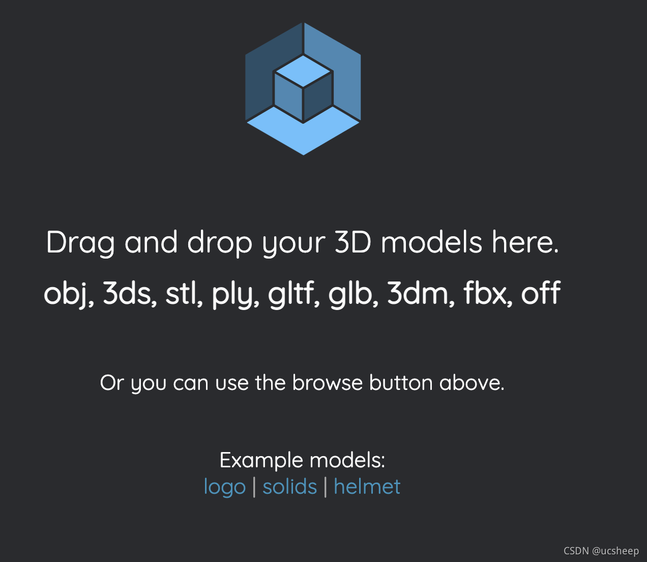 在你的网站、浏览器中集成3D模型预览功能，使用开源项目Online3DViewer