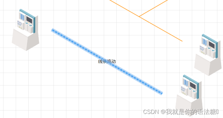 antv x6 实现连接线流动效果
