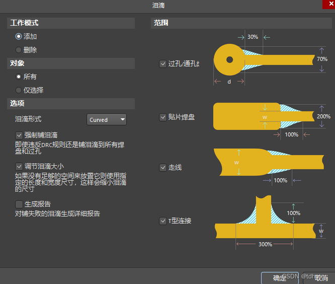 关于AD21中PCB布线中补泪滴 焊盘处如何设计_ad滴泪怎么设置-CSDN博客