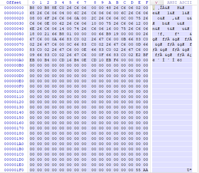 WinHex写入U盘