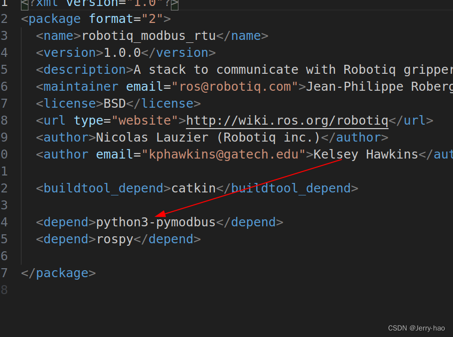 noetic 怎么下载robotiq_modbus_tcp 从而使用robotiq二指夹爪