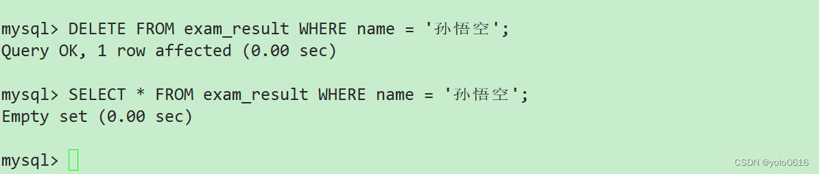 六、MySql表的增删改查