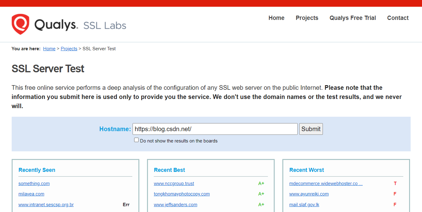 https证书测试工具sslservertestciphersuites