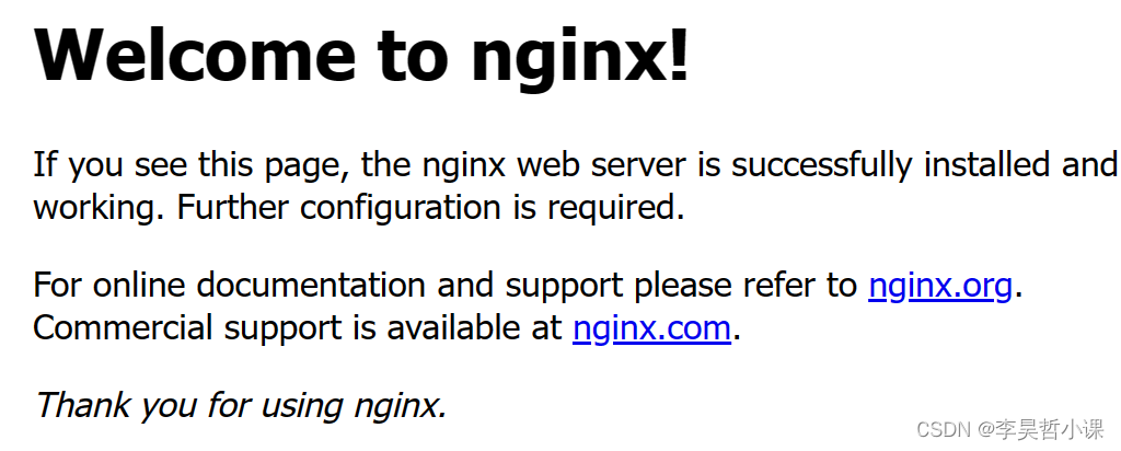 nginx