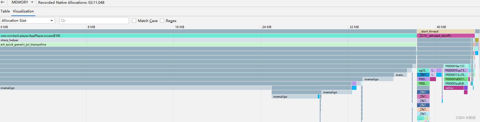 AndroidStudio Memory profiler(内存分析器)