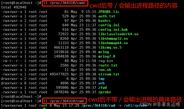 Linux中查看端口被哪个进程占用、进程调用的配置文件、目录等