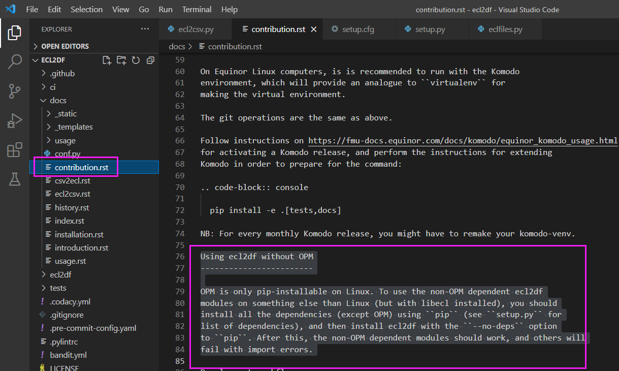 windows下Python工程使用eclipse油藏数值模拟器的文件读写c/c++算法库ecl2df导出全部属性数据为csv文件（续 ...